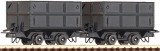 Narrow gauge Two-unit coal truck set